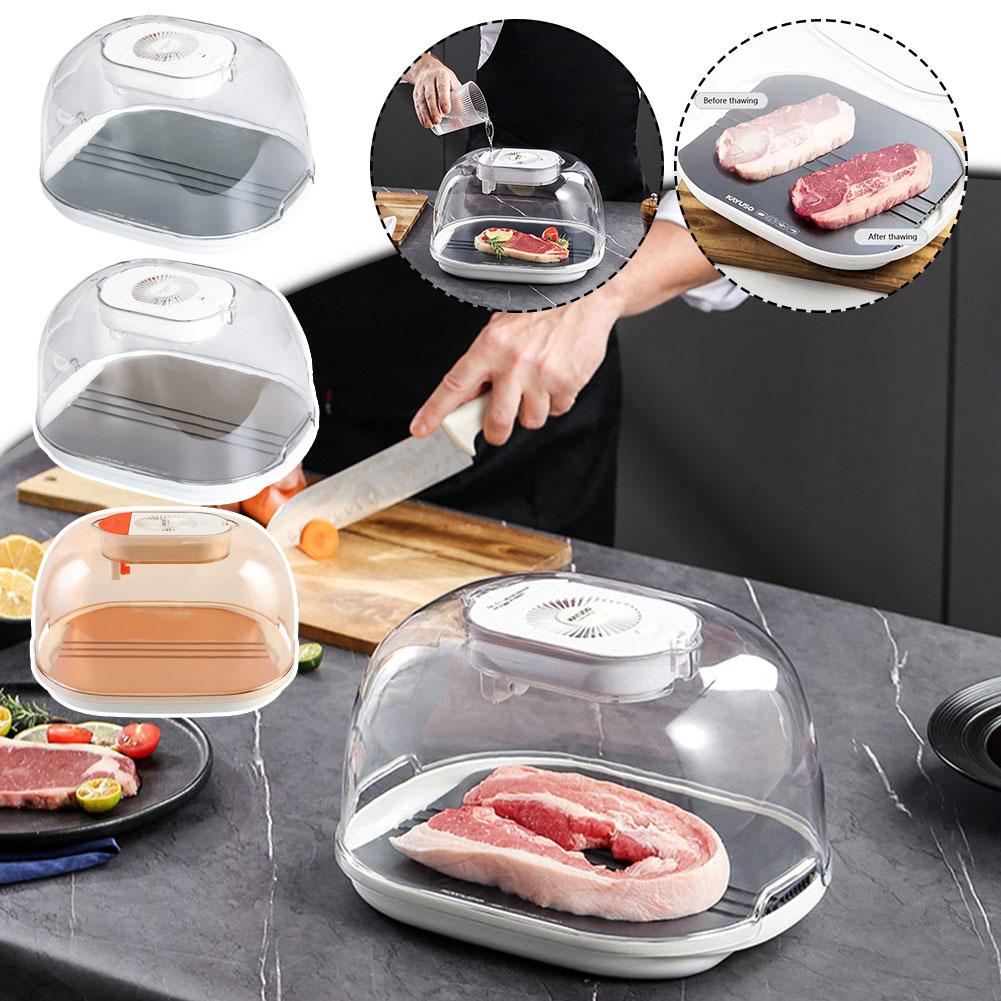thumbnail image 2 of SGACAI Máquina descongeladora de carne 6 en 1, material ultrasónico de calidad alimentaria, herramientas de carga USB, descongelación, 2 of 7
