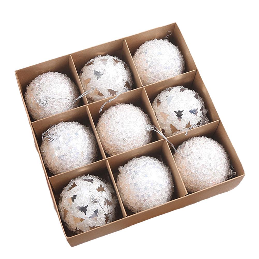 thumbnail image 4 of SGACAI Juego de adornos de bolas para árbol de Navidad, adornos para árbol de Navidad irrompibles, adornos colgantes para Navidad en interiores, 4 of 7