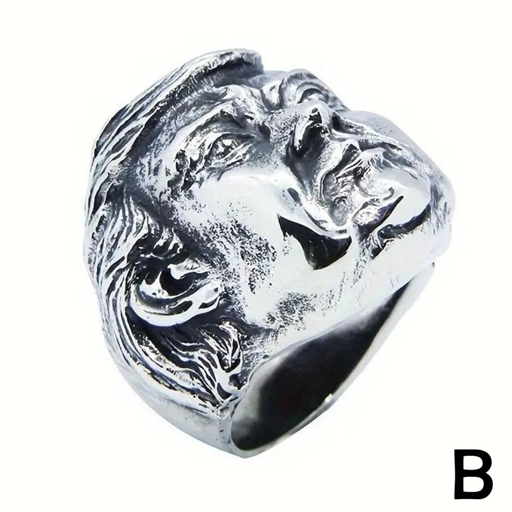 thumbnail image 1 of Ruifaya Nuevos anillos de moda para hombre, diseño minimalista, regalo de cumpleaños, 1 of 7