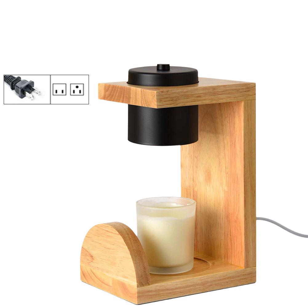 thumbnail image 5 of Wartleves Lámpara de vela japonesa caliente, lámpara de vela de aromaterapia para mesita de noche de dormitorio, lámpara de mesa N, 5 of 7