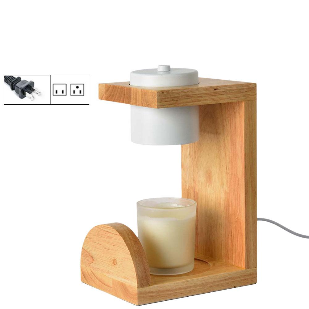 thumbnail image 4 of Wartleves Lámpara de vela japonesa caliente, lámpara de vela de aromaterapia para mesita de noche de dormitorio, lámpara de mesa N, 4 of 7