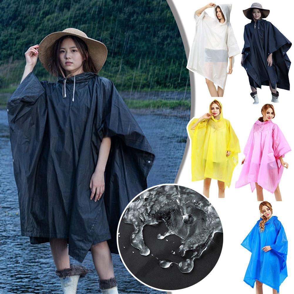 thumbnail image 2 of Ruifaya Poncho impermeable para adultos, 3 en 1, multifunción, reutilizable, resistente a la lluvia, 2 of 7