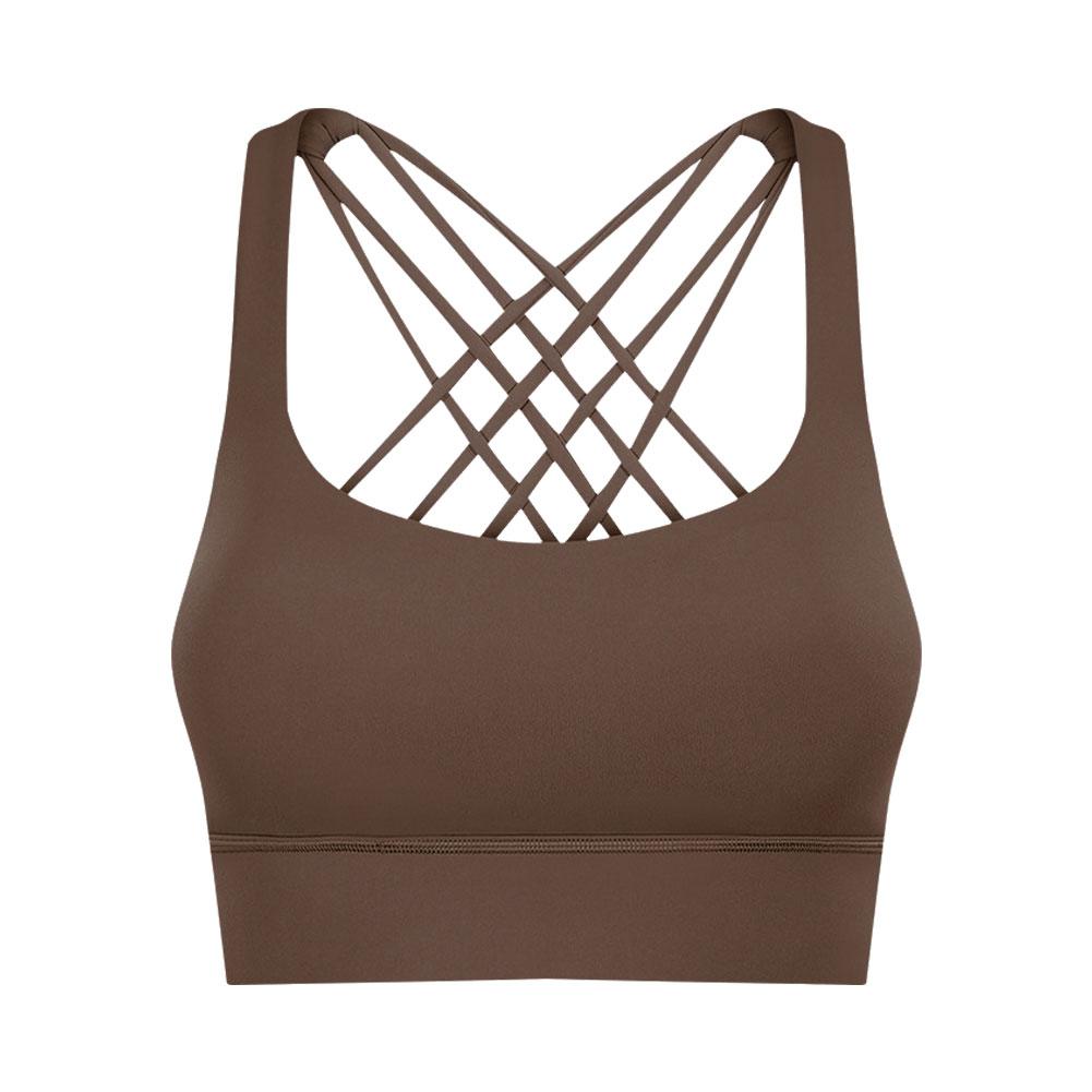 thumbnail image 5 of Ruifaya Sujetador deportivo Hot Fitness de alta resistencia con espalda cruzada a prueba de golpes para yoga y correr Nuevo, 5 of 7
