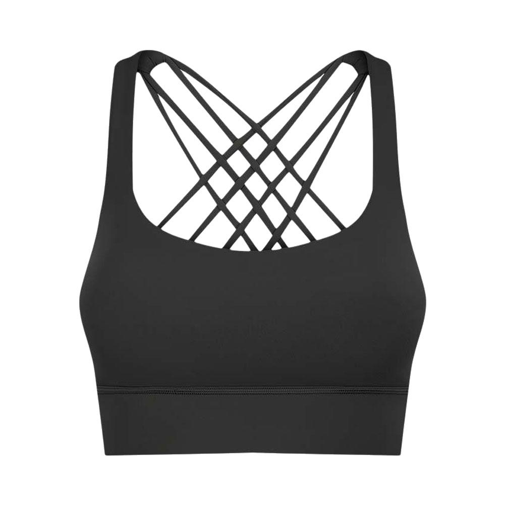 thumbnail image 4 of Ruifaya Sujetador deportivo Hot Fitness de alta resistencia con espalda cruzada a prueba de golpes para yoga y correr Nuevo, 4 of 7