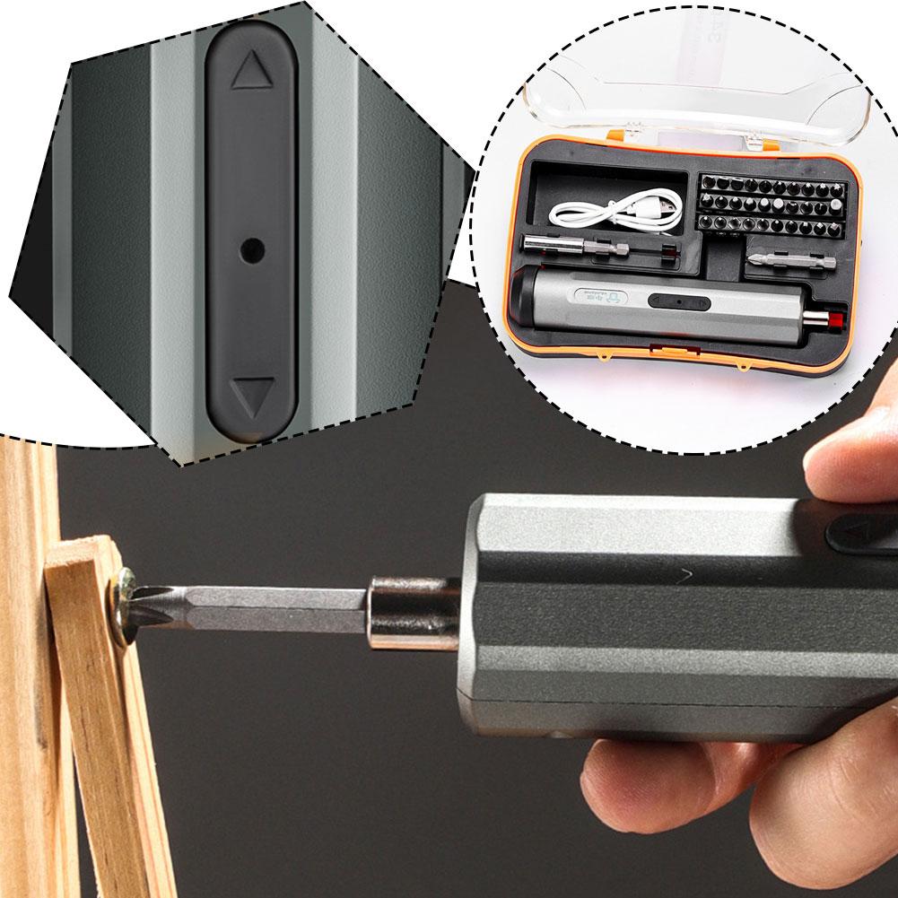 thumbnail image 3 of Wartleves Destornillador eléctrico portátil inalámbrico Mini taladro Broca magnética Reparación del hogar, 3 of 7