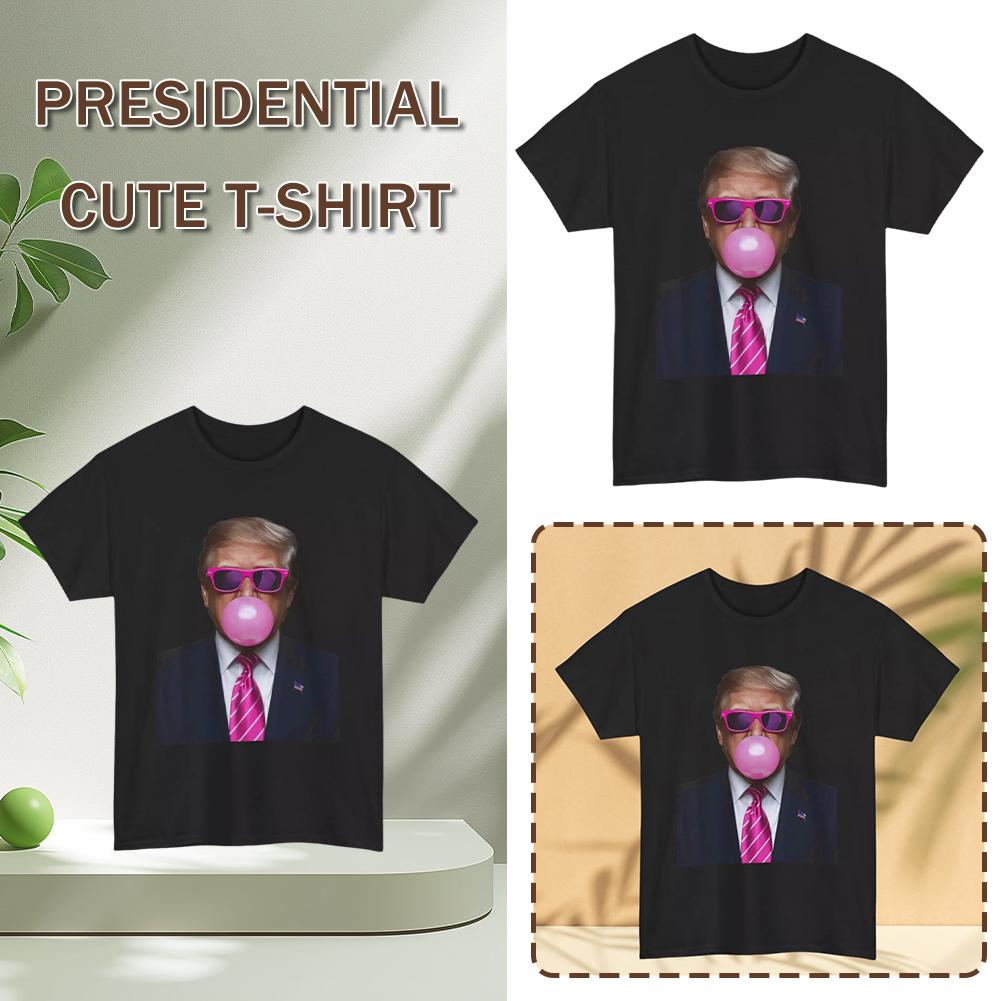thumbnail image 2 of Ruifaya Camiseta rosa chicle 2024 Vote President divertida y linda camiseta, 2 of 7