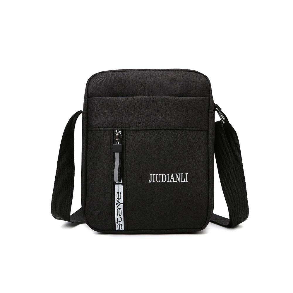 thumbnail image 4 of Wartleves Bolso escolar para hombre, tipo bandolera, con múltiples bolsillos, para el hombro, 1 unidad, 4 of 7