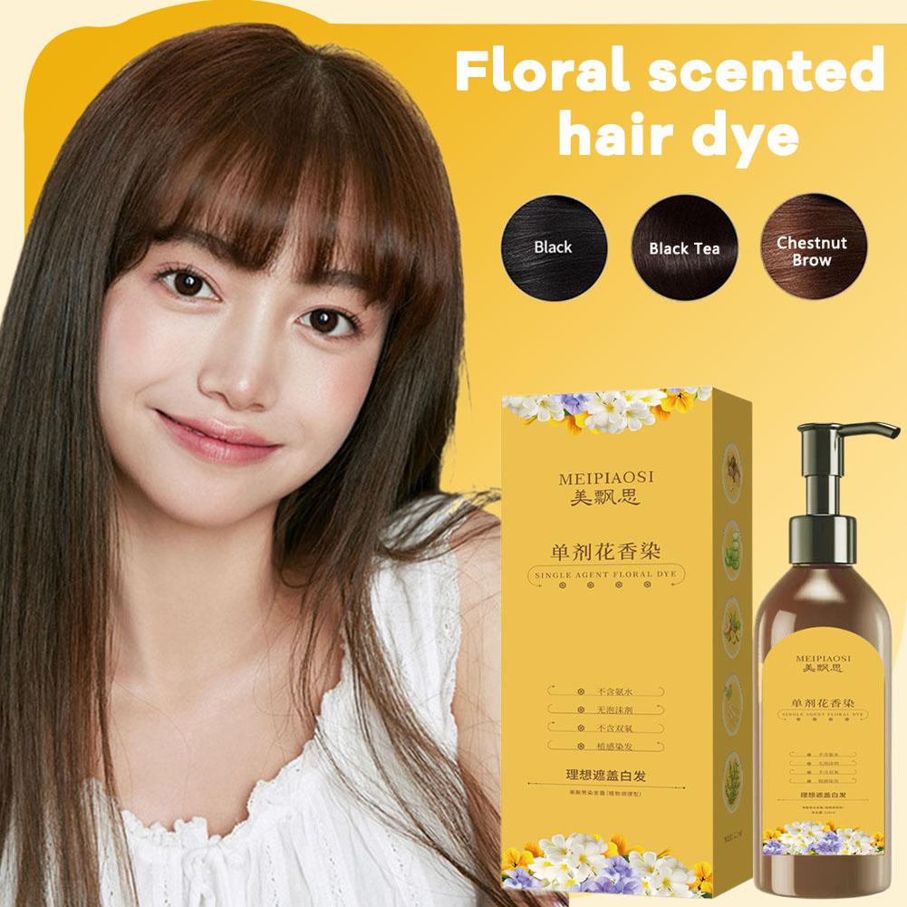 thumbnail image 2 of SGACAI Tinte para el cabello con extracto de plantas y flores, esencia para teñir el cabello, 300 ml, que cubre el cabello blanco, GXM, 2 of 7