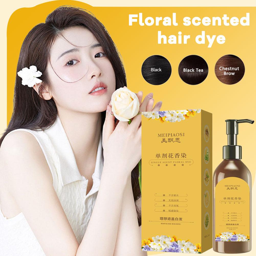 thumbnail image 4 of SGACAI Tinte para el cabello con extracto de plantas y flores, esencia para teñir el cabello, 300 ml, que cubre el cabello blanco, GXM, 4 of 7