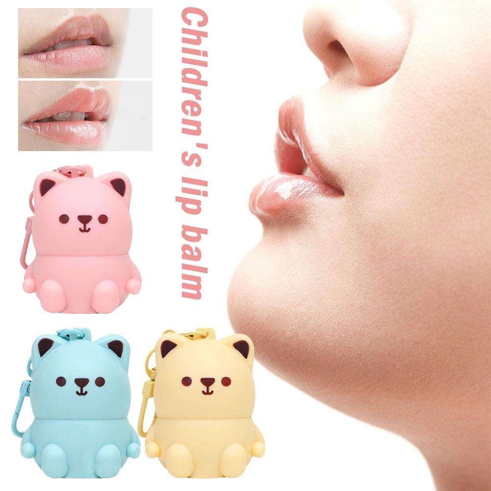 thumbnail image 2 of Ruifaya Llaveros Little Bear Lipstick Glaze Bálsamo labial para niños, 2 of 7
