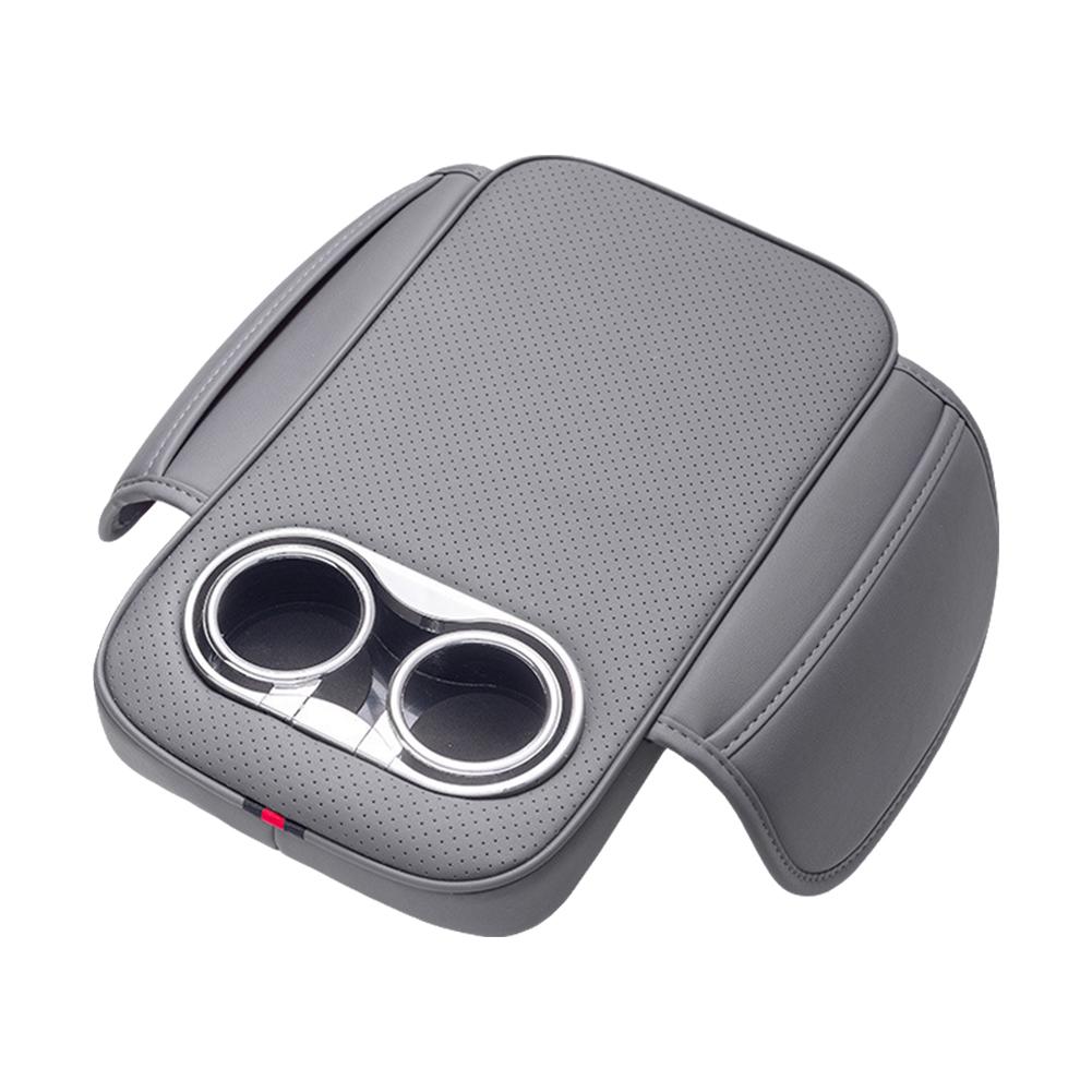 thumbnail image 5 of SGACAI Funda para consola central, funda para reposabrazos, funda de cuero para reposabrazos de coche, bolsillo con almohadilla, 5 of 7