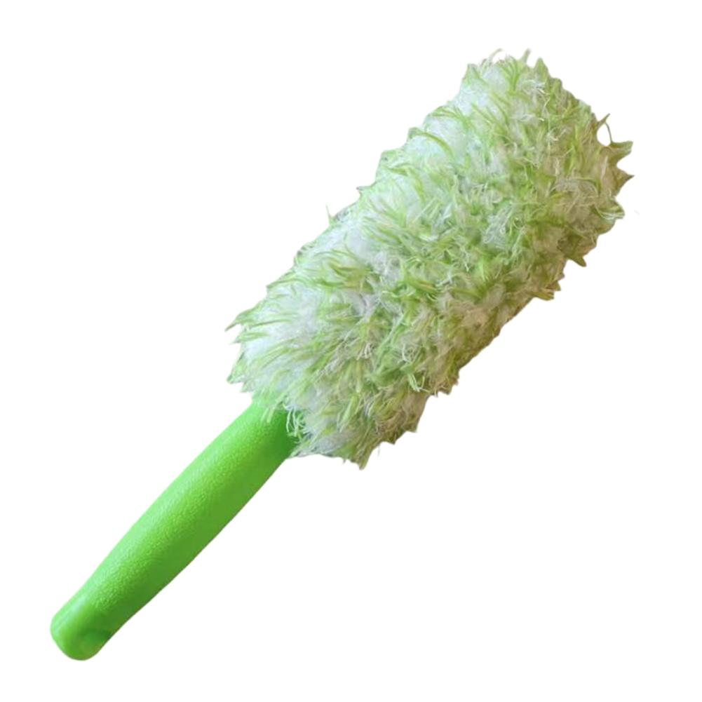 thumbnail image 4 of SGACAI Cepillo peludo para ruedas, cepillo de microfibra con mango largo para neumáticos, limpieza profunda con espuma ^п, 4 of 7