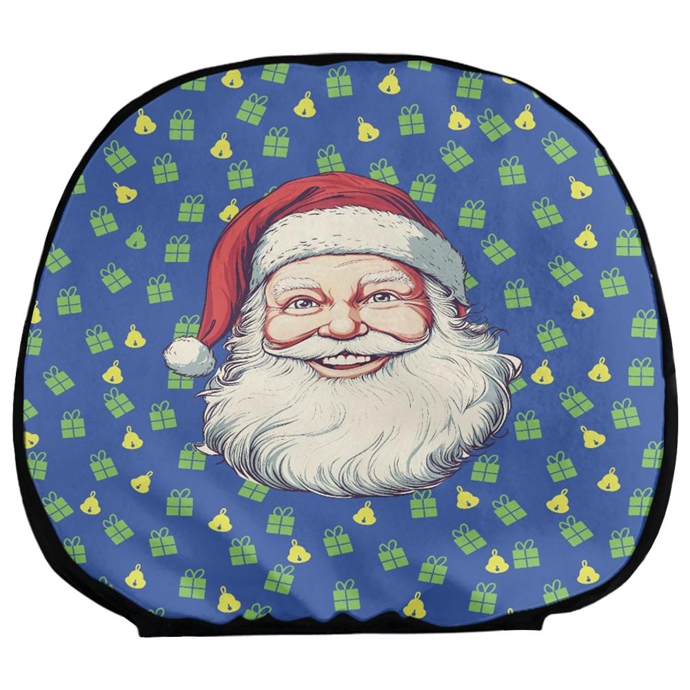 thumbnail image 4 of Wartleves Funda para reposacabezas de asiento de coche, protector para reposacabezas, color rojo, Navidad, Z4B3, Y1F6, decoración L, 4 of 7