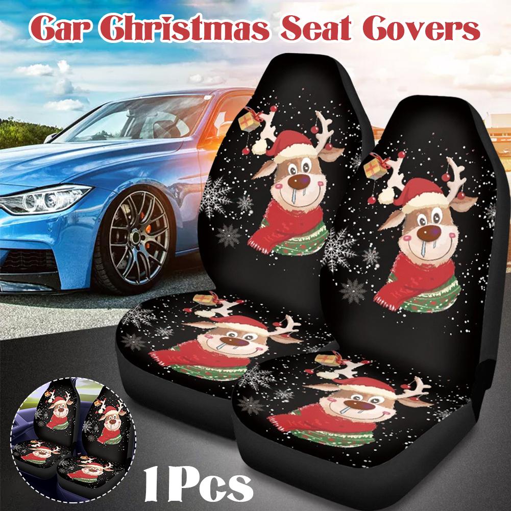 thumbnail image 3 of SGACAI 1 funda navideña para asiento de coche, decoración para coche, nueva, 3 of 7