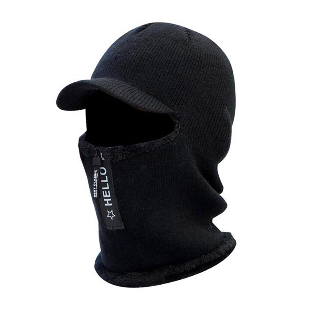 thumbnail image 4 of SGACAI Gorro de protección auditiva engrosado Gorro cálido de invierno para hombre Bufanda Gorro de montar integrado ∝, 4 of 7