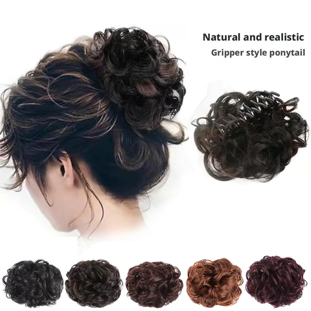 thumbnail image 4 of Ruifaya Peluca con clip de garra, diseño elegante, aspecto natural y suave al tacto., 4 of 7
