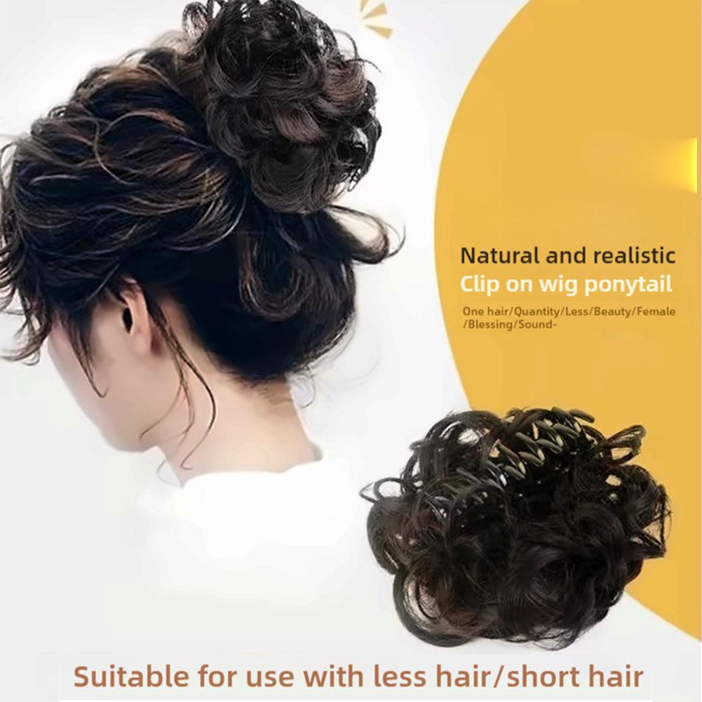thumbnail image 3 of Ruifaya Peluca con clip de garra, diseño elegante, aspecto natural y suave al tacto., 3 of 7
