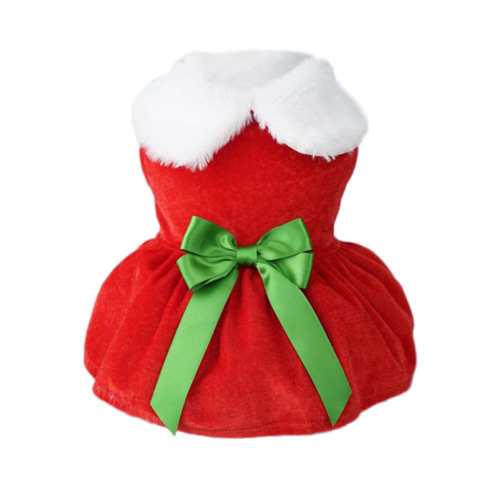thumbnail image 4 of Ruifaya Ropa navideña para mascotas Vestido navideño para perros Calentador de invierno, 4 of 7