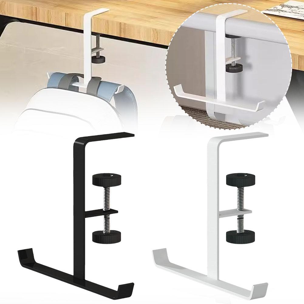 thumbnail image 2 of Wartleves Gancho de mesa ajustable para auriculares de juego, soporte para auriculares, 2 of 7