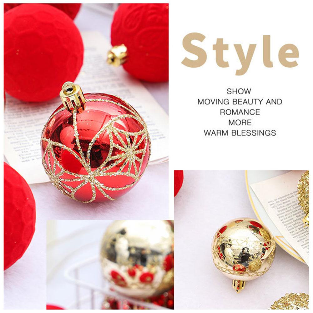 thumbnail image 2 of SGACAI Adornos de bolas de Navidad, juego de adornos navideños irrompibles, decoraciones, 2 of 7