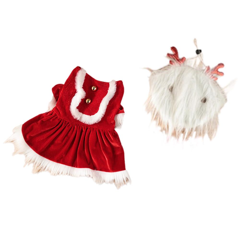 thumbnail image 4 of Ruifaya Ropa navideña para mascotas Trajes de fiesta Trajes festivos ◇] `в, 4 of 7
