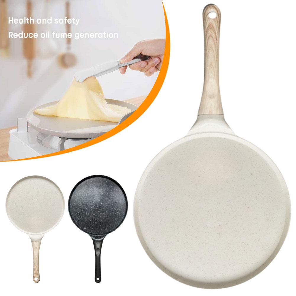 thumbnail image 2 of Ruifaya Sartén antiadherente para crepes, pizza, sartén, plancha, panqueques, sartén plana, sartén para tortillas |λ, 2 of 7