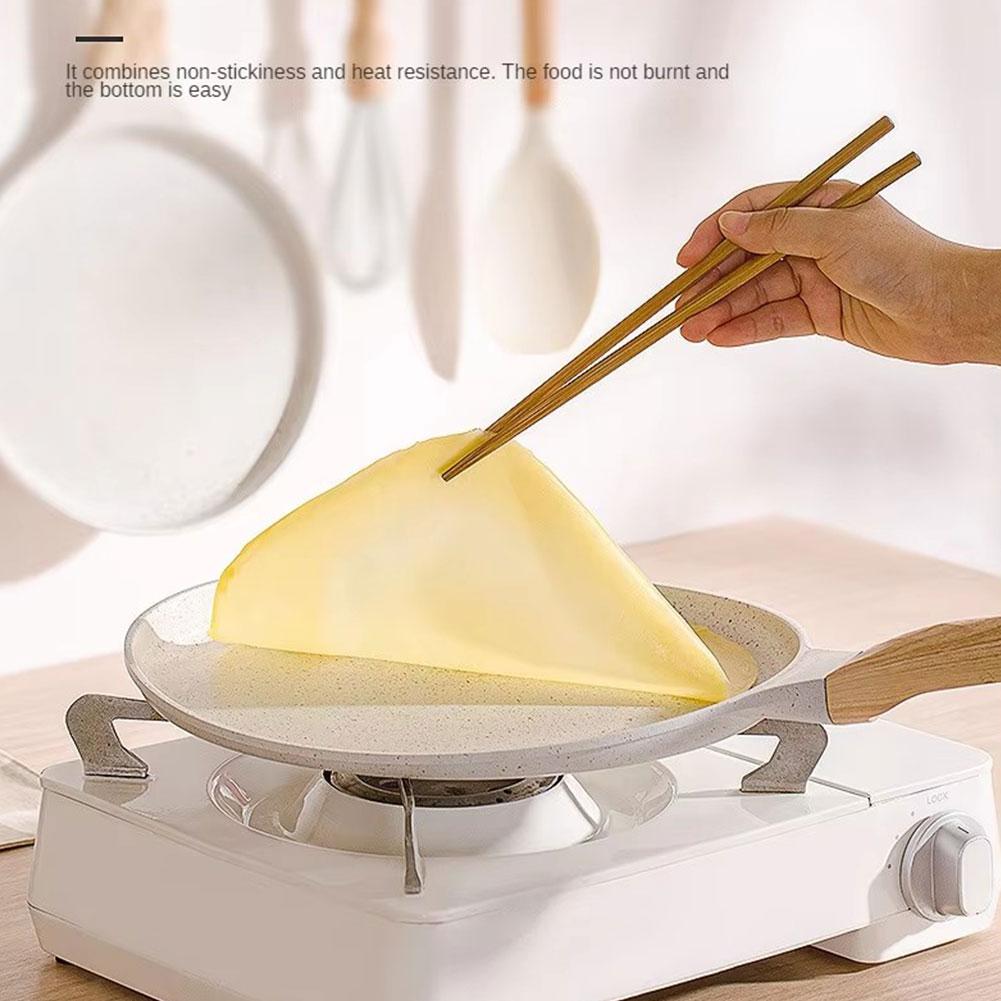 thumbnail image 3 of Ruifaya Sartén antiadherente para crepes, pizza, sartén, plancha, panqueques, sartén plana, sartén para tortillas |λ, 3 of 7