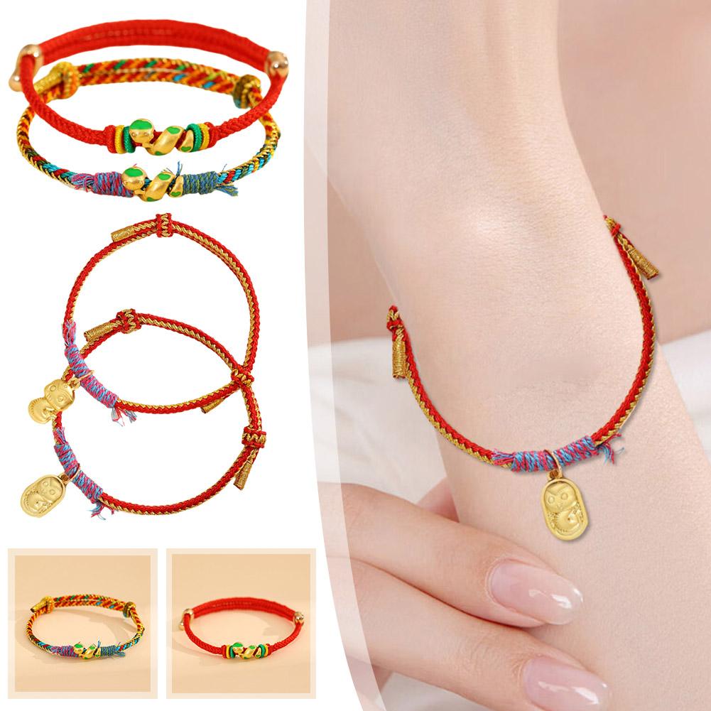 thumbnail image 2 of SGACAI Pulsera de cuerda roja del año 2025, 2 of 7