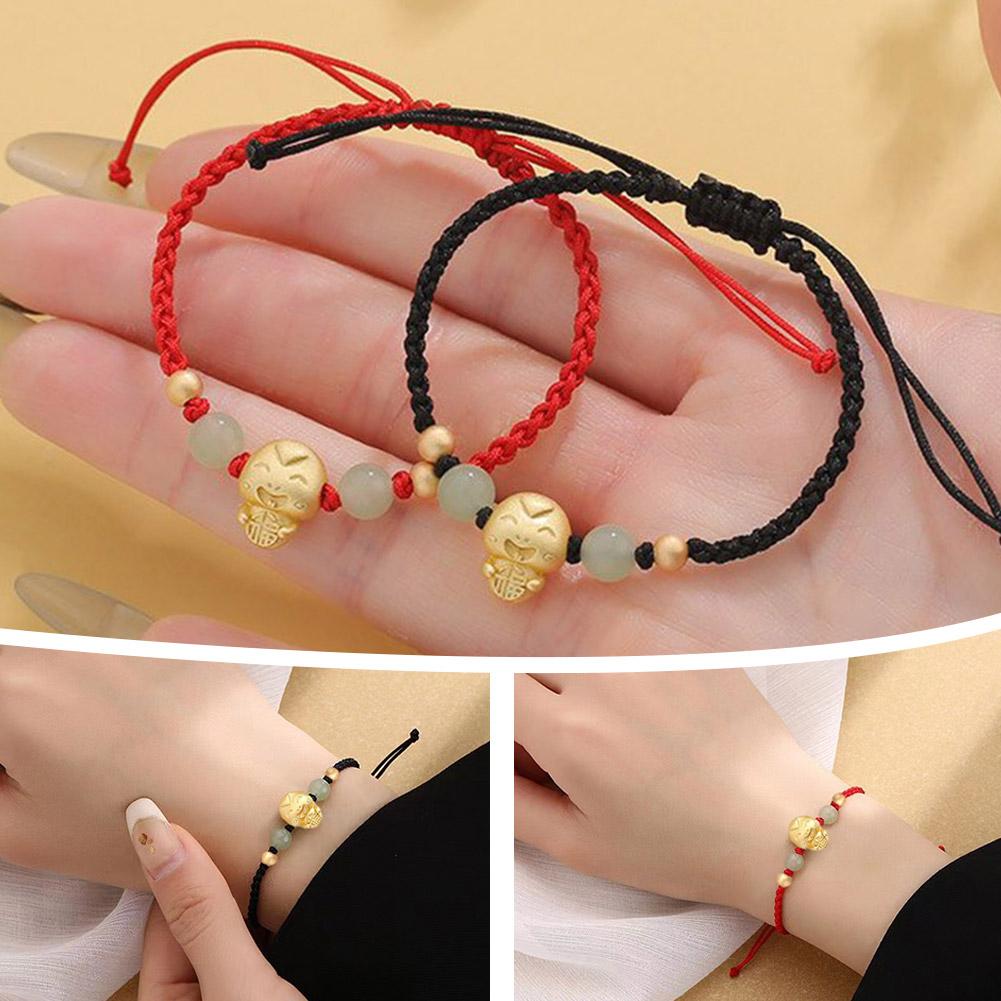 thumbnail image 2 of Ruifaya Pulsera con patrón de serpiente Pulsera de cadena de la serie Serpiente del año chino 2025, 2 of 7