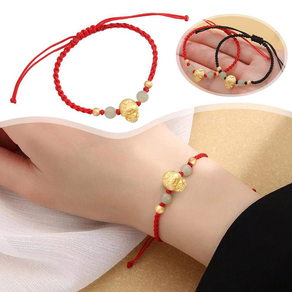 thumbnail image 4 of Ruifaya Pulsera con patrón de serpiente Pulsera de cadena de la serie Serpiente del año chino 2025, 4 of 7