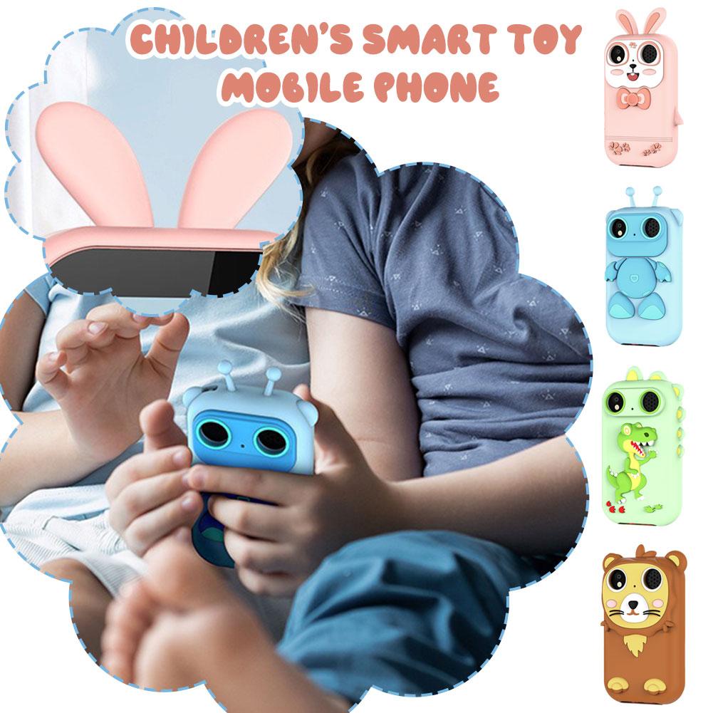 thumbnail image 2 of Ruifaya Teléfonos móviles de plástico para niños de 3 a 10 años con protección contra la luz azul ◆б, 2 of 7