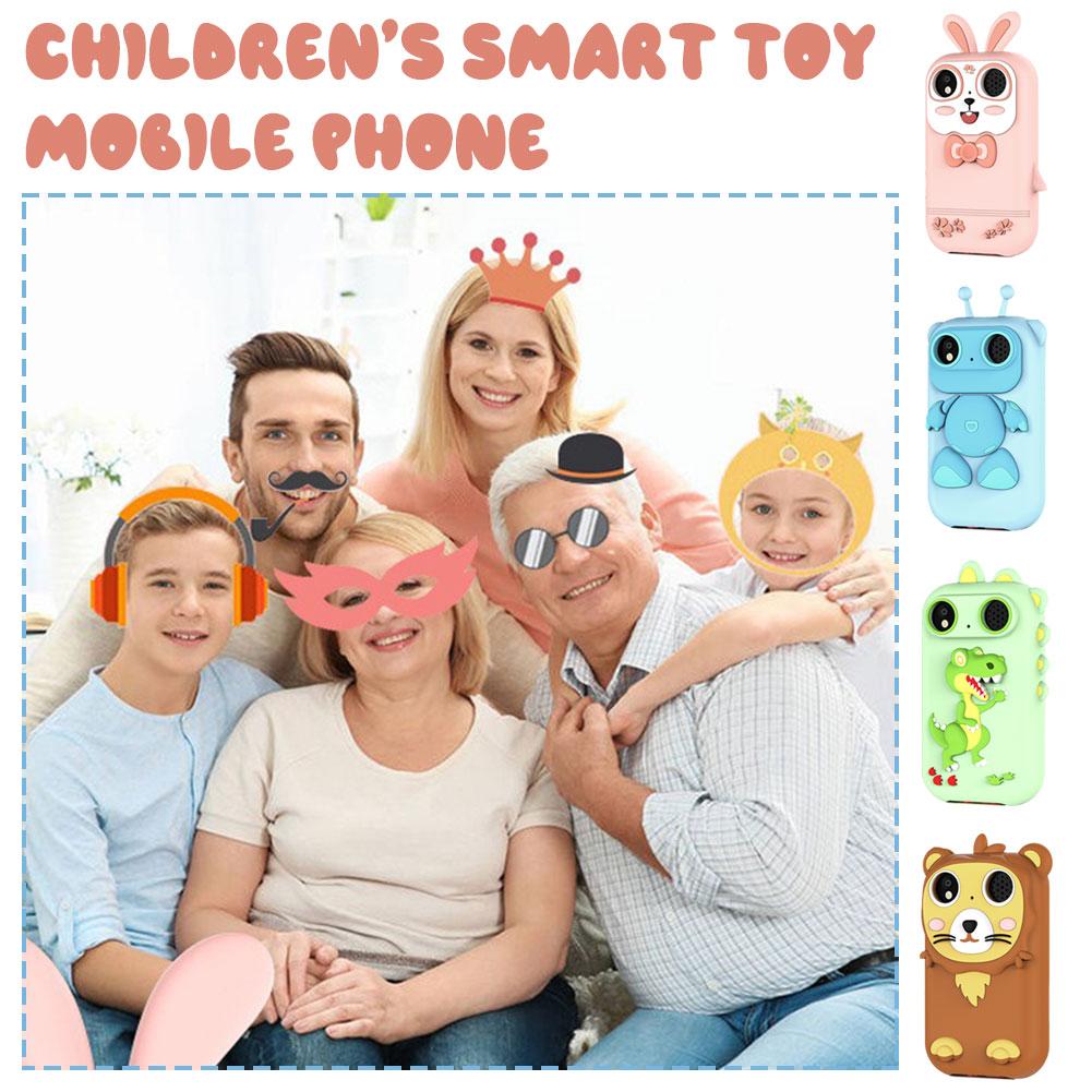 thumbnail image 3 of Ruifaya Teléfonos móviles de plástico para niños de 3 a 10 años con protección contra la luz azul ◆б, 3 of 7