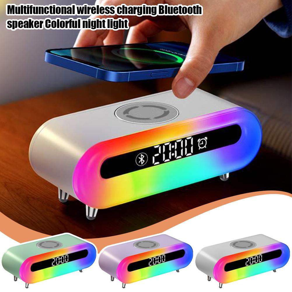 thumbnail image 3 of SGACAI Altavoz Bluetooth multifuncional de carga inalámbrica O5 Colorful Night A2K9, 3 of 7