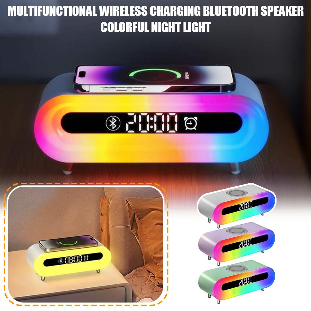 thumbnail image 2 of SGACAI Altavoz Bluetooth multifuncional de carga inalámbrica O5 Colorful Night A2K9, 2 of 7