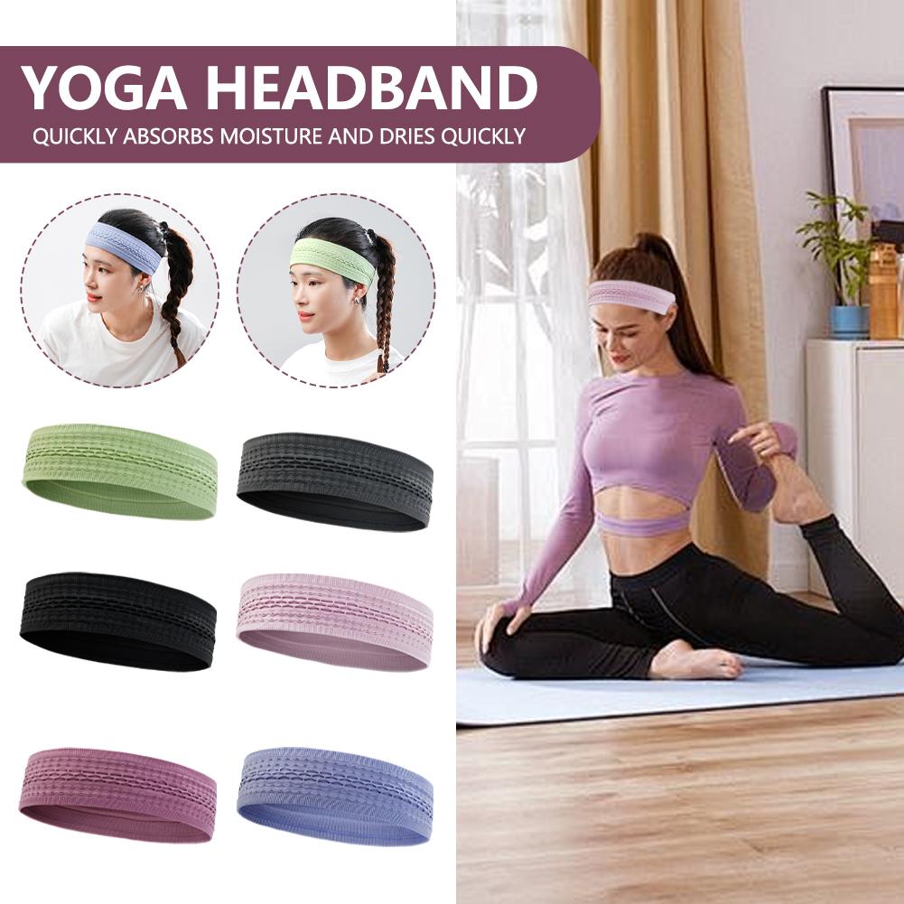 thumbnail image 2 of Ruifaya Diadema para yoga que absorbe el sudor, es transpirable y seca, para correr, hacer deporte y andar en bicicleta∴, 2 of 7