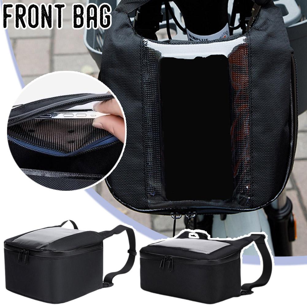 thumbnail image 3 of Ruifaya Bolsa frontal universal para vehículo eléctrico, impermeable, con navegación táctil;, 3 of 7