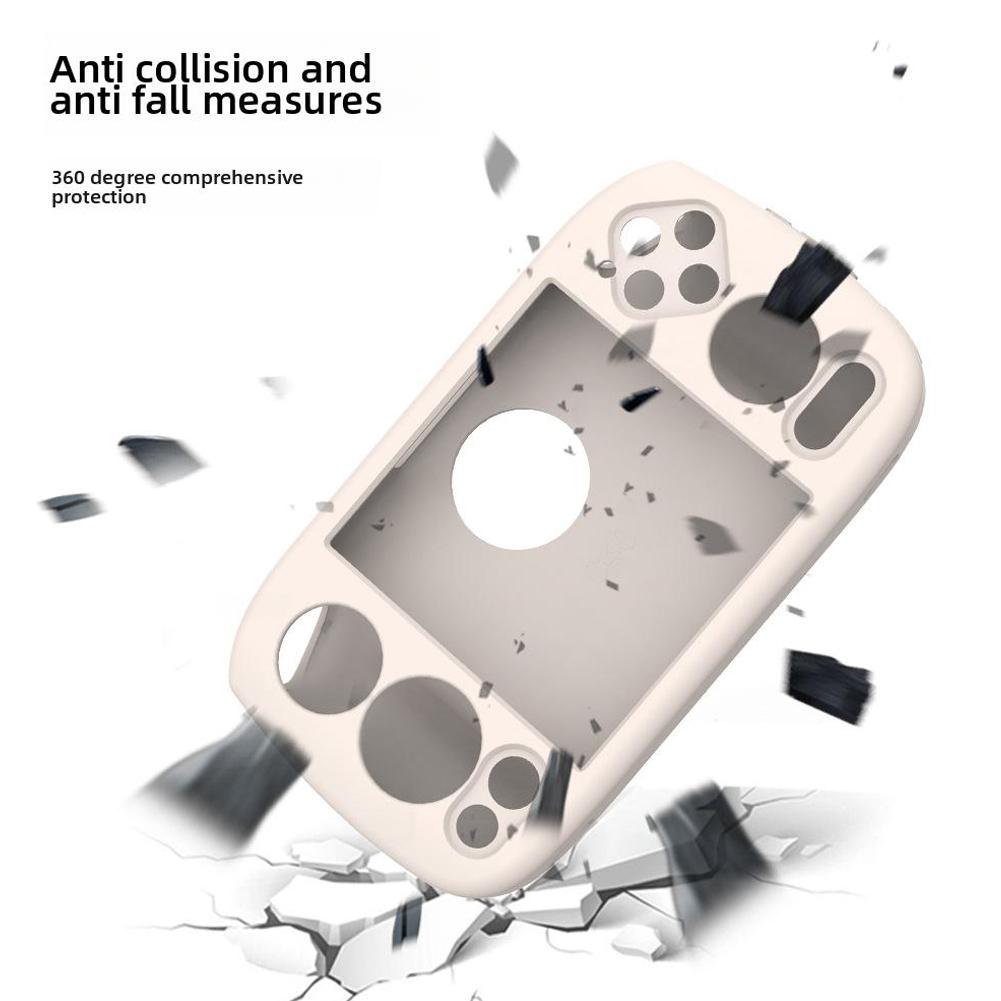 thumbnail image 2 of Wartleves Funda protectora de silicona blanda para consola de juegos portátil ANBERNIC RG Cube, 2 of 7