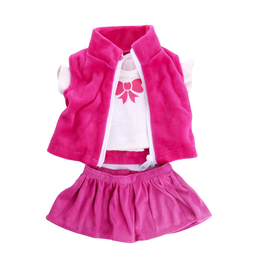 thumbnail image 4 of Ruifaya Conjunto de chaqueta de tela para muñecas de 18 pulgadas, ropa para muñecas, accesorios, juguetes para niñas, regalos, 4 of 7