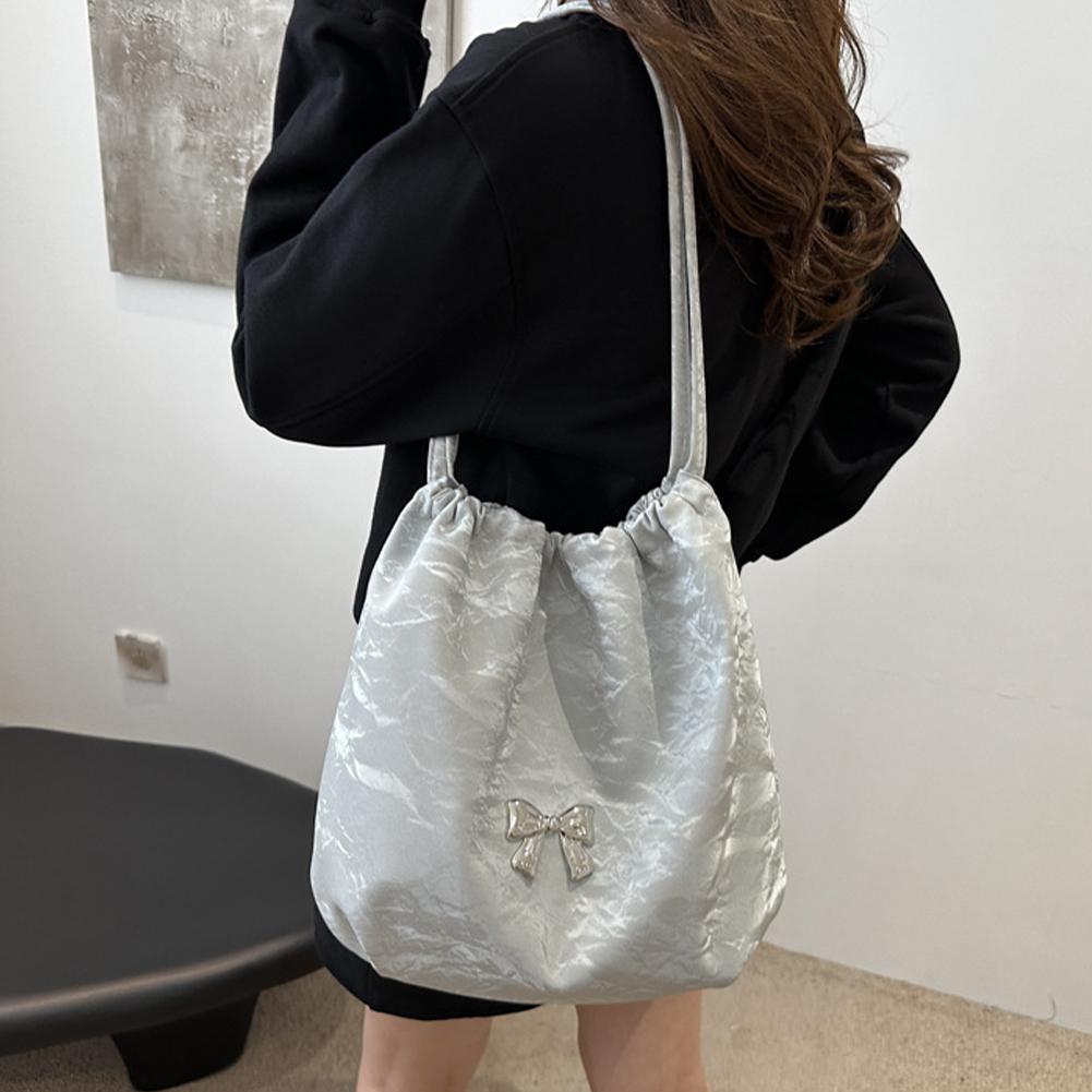 thumbnail image 4 of SGACAI Bolso tipo cubo con lazo, bolso de hombro de moda para mujerθÆ, 4 of 7
