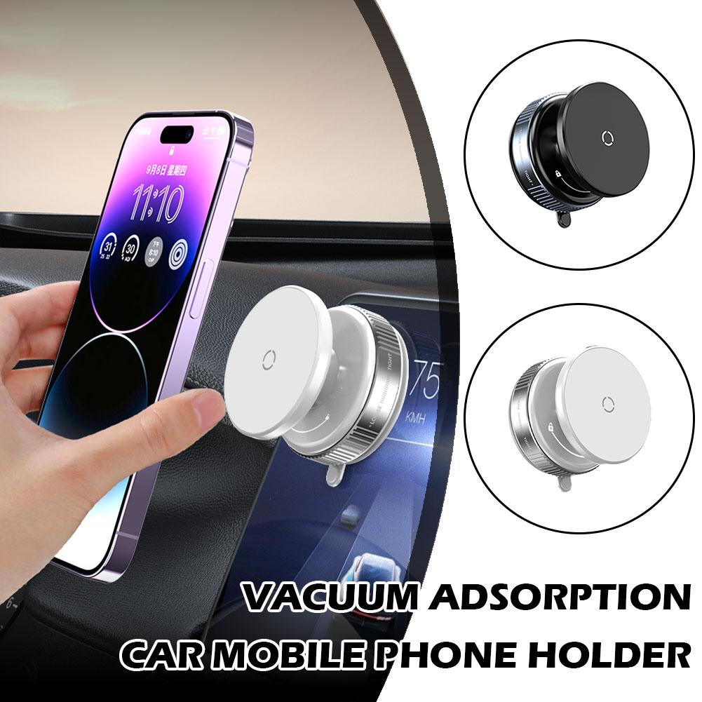 thumbnail image 3 of Ruifaya Soporte magnético inteligente para coche con ventosa para teléfono móvil, soporte giratorio magnético con ventosa, adsorción plegable, taza estable, 3 of 7