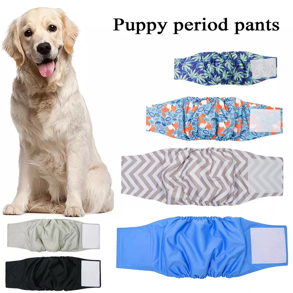 thumbnail image 3 of Wartleves Pañales para mascotas, pañales para perros, cachorros, machos y calientes, nuevos, 3 of 7