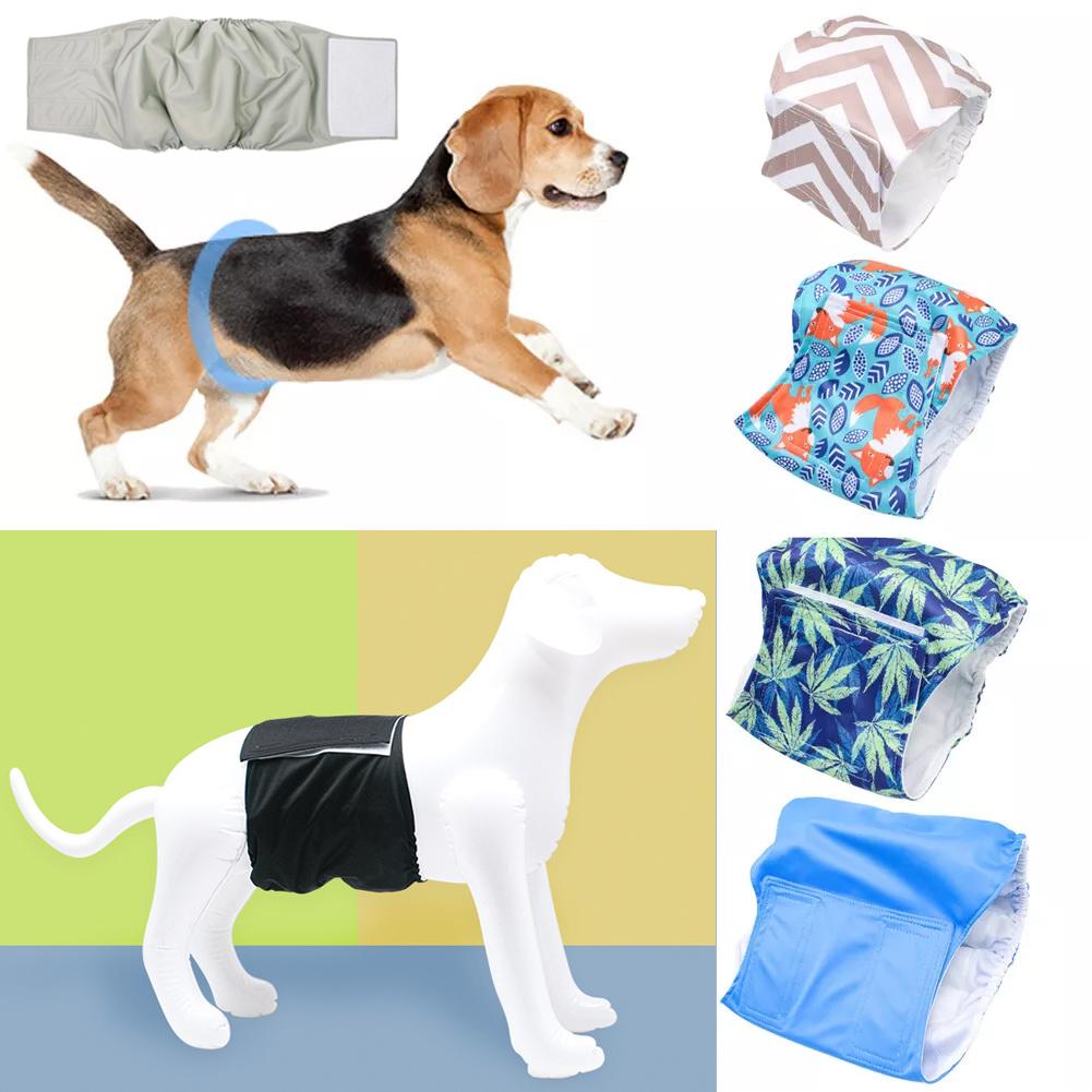 thumbnail image 2 of Wartleves Pañales para mascotas, pañales para perros, cachorros, machos y calientes, nuevos, 2 of 7