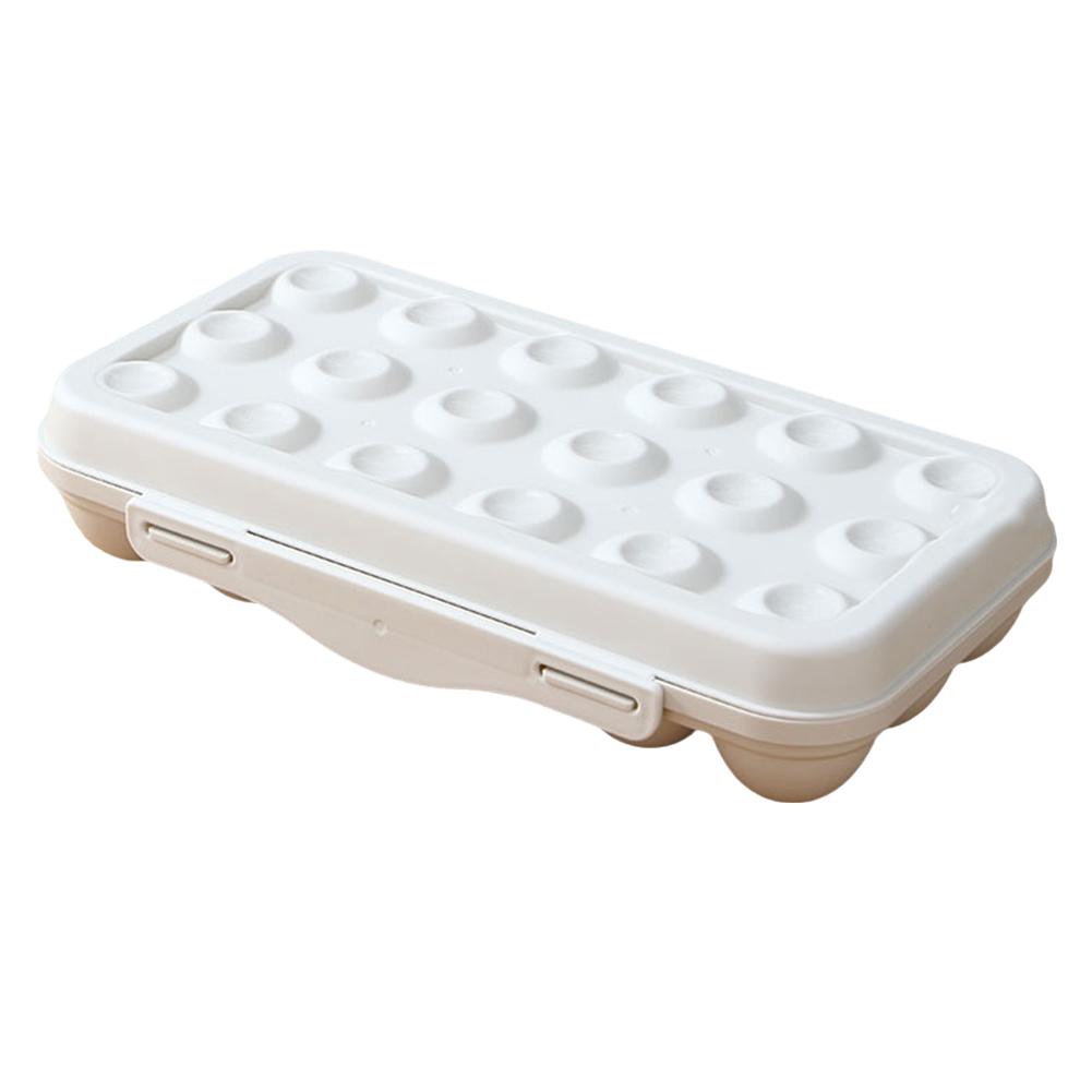 thumbnail image 4 of Ruifaya Contenedores de almacenamiento de huevos Refrigerador apilable Portador de huevos D1P0 Dispensador, 4 of 7