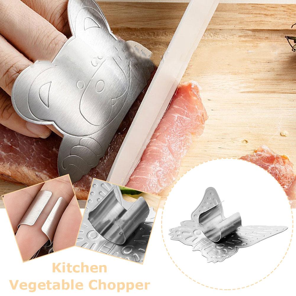 thumbnail image 2 of Wartleves Protector de dedos de cocina, seguro para cortar verduras, protector de manos anticortes., 2 of 7