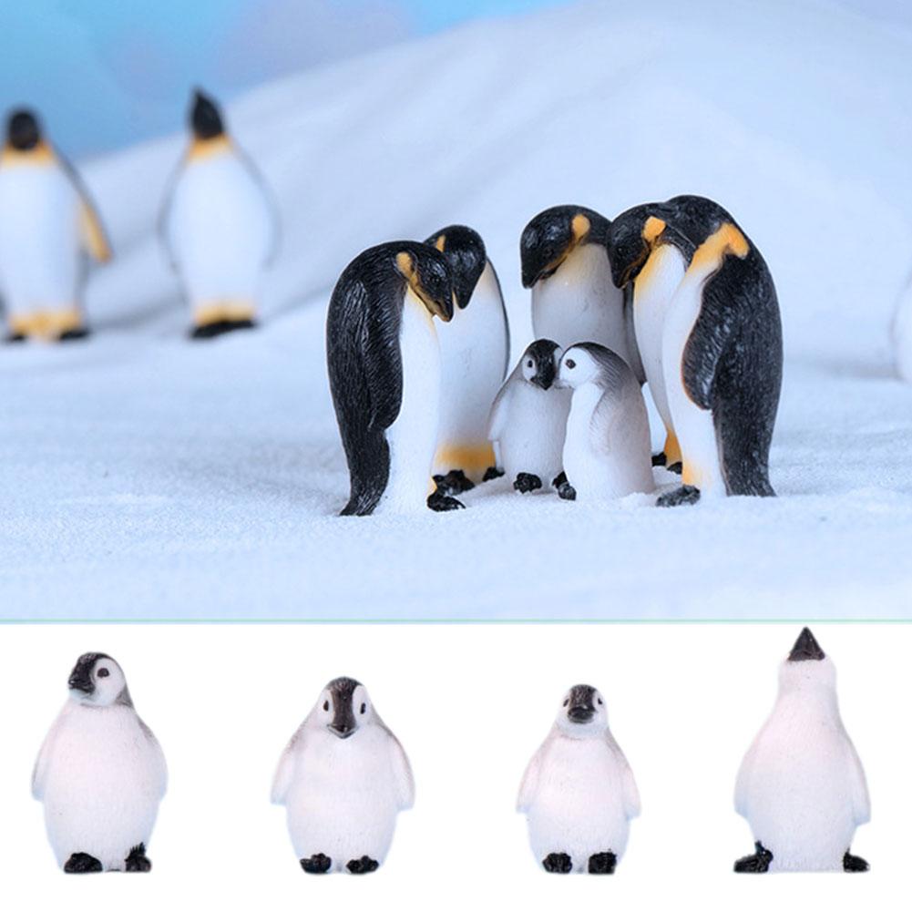 thumbnail image 2 of Ruifaya Mini pingüino modelo de foca iceberg, figura de invierno, figura en miniatura, juguete decorativo✨o, 2 of 7