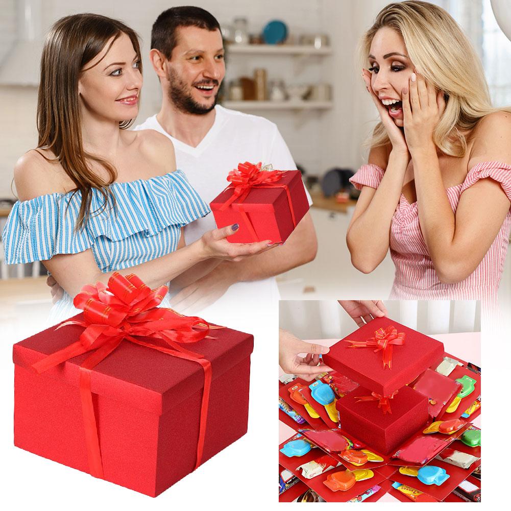 thumbnail image 2 of Ruifaya Caja de regalo sorpresa con explosión Caja sorpresa Caja de regalo sorpresa y caja explosiva hecha a mano, regalo misterioso para regalo, 2 of 7