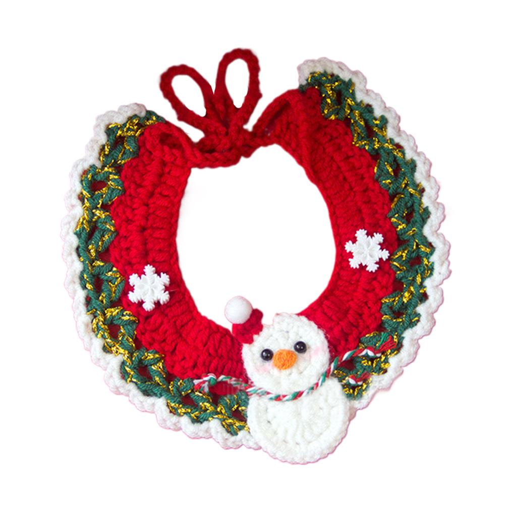 thumbnail image 4 of Ruifaya Collar para mascotas tejido a mano con correa para el cuello de cachorro de dibujos animados, nuevo collar para gatos, 4 of 7
