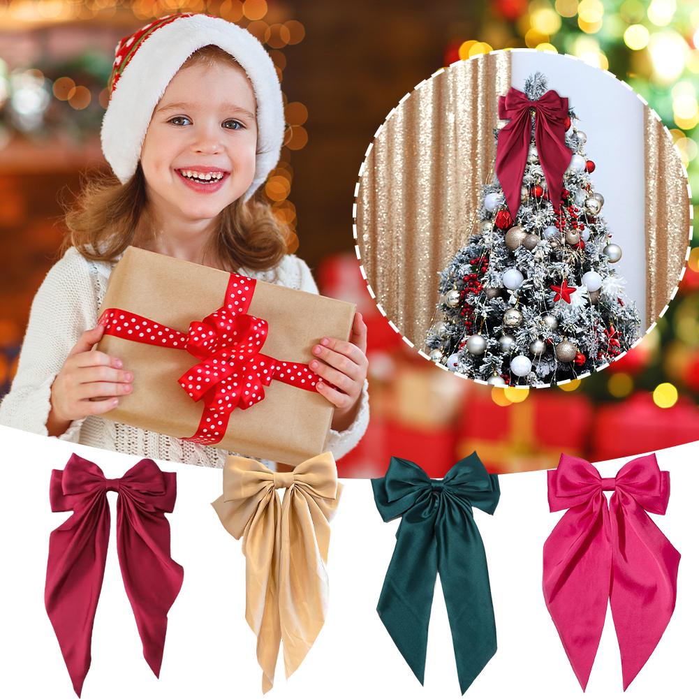 thumbnail image 2 of SGACAI Adornos navideños a granel con lazo de mariposa para repisa de chimenea ☆` ο}, 2 of 7