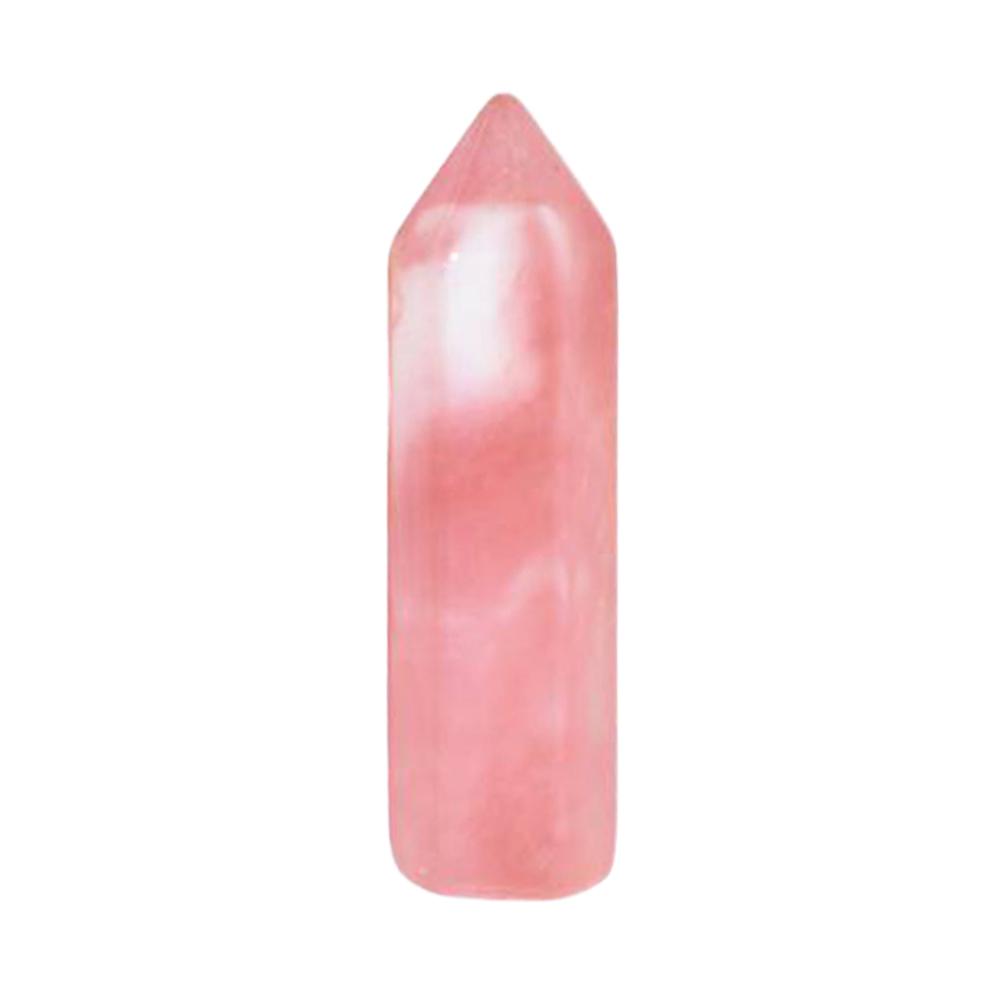 thumbnail image 5 of SGACAI Colgante de pilar hexagonal de piedra natural con adorno de jade, 5 of 7