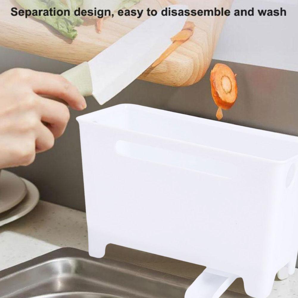 thumbnail image 2 of Ruifaya Nuevo cubo de basura de cocina Fregadero Cubo de drenaje de residuos de cocina Residuos de comida Filtro de sopa, 2 of 7